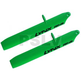 LX61252-SP-R - Plastic Main Blade 125 mm  Stretch Bullet  MCPX-BL   Replica Edition  Green 